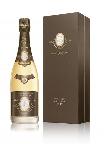 champagne cristal vinoteque brut louis roederer 1995 0 75 lt 
