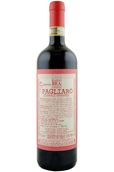 sagrantino di montefalco vigna pagliaro paolo bea 2017 0 75 lt 