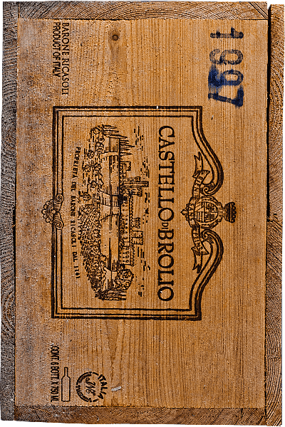 barone ricasoli castello di brolio 1997 (case of 6 bottles of 0 75 liters )