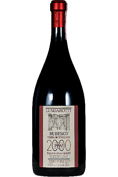 rubesco vigna monticchio vendemmia 1990 riserva lungarotti 3 lt 