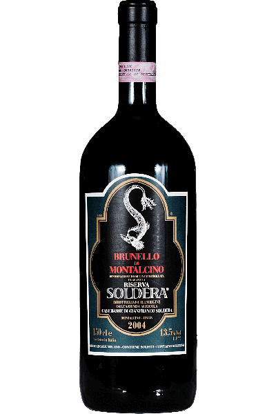 brunello di montalcino riserva soldera case basse 2004 1 5 lt 