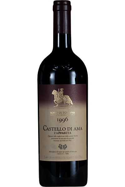 vigna l'apparita castello di ama 1996 0 75 lt 