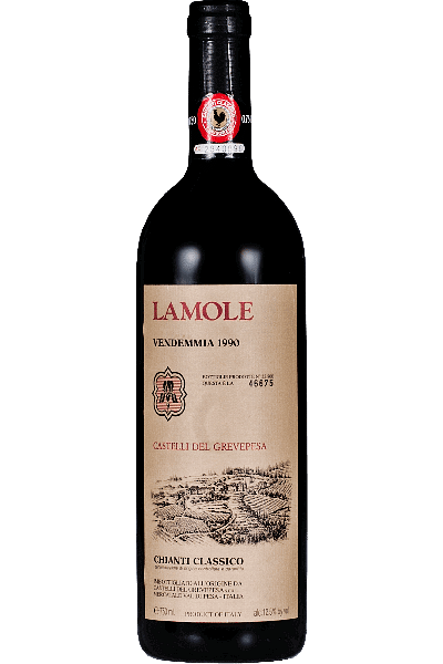 chianti classico la mole castelli del grevepesa 1990 0 75 lt 