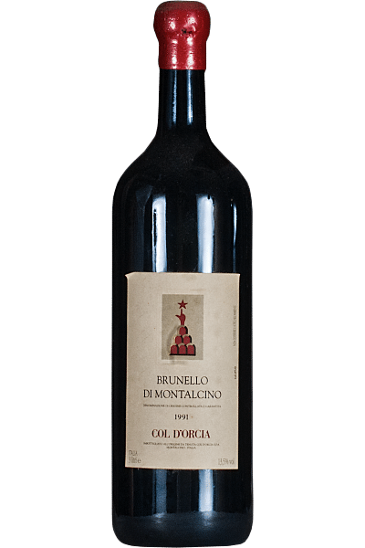 brunello di montalcino poggio al vento tenuta col d'orcia 1991 3 lt 