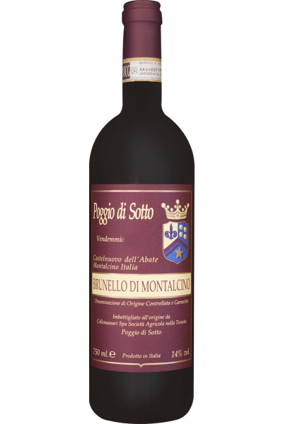 brunello di montalcino poggio di sotto 2021 0 75 lt 