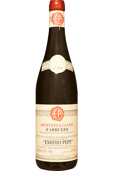 montepulciano d'abruzzo emidio pepe 2020 0 75 lt 