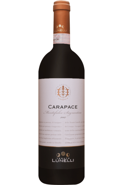 carapace sagrantino di montefalco 2007 0,75 lt 
