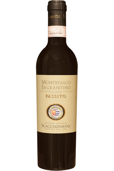 passito sagrantino di montefalco scacciadiavoli 2016 0 375 lt 