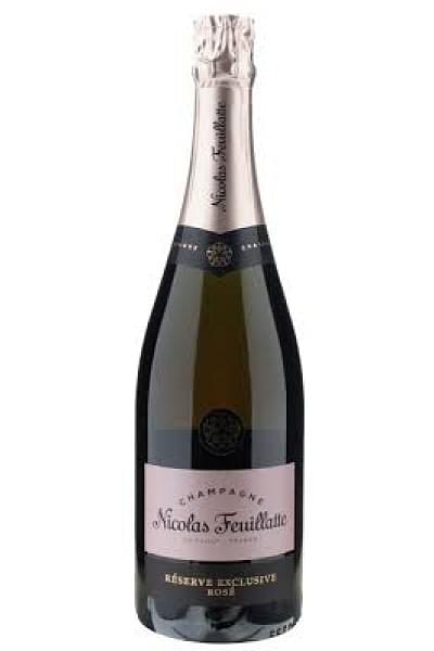 champagne brut réserve exclusive rosé nicolas feuillatte 0 75 lt 