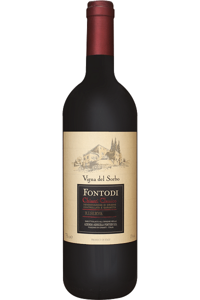 chianti classico riserva vigna del sorbo fontodi 2018 0 75 lt 