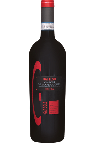 Hatteso Amarone della Valpolicella Riserva Garbole 2012 0.75 lt.