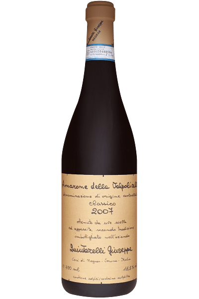 amarone della valpolicella classico quintarelli 2007 0 75 lt 