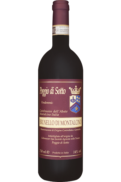 brunello di montalcino poggio di sotto 2017 0 75 lt 