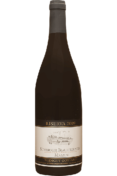 sudtiroler blauburgunder riserva mazzon gottardi 2009 0 75 lt 
