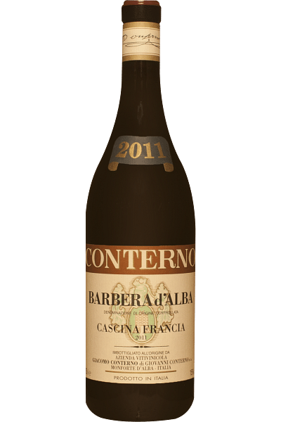 barbera g  conterno cascina francia 2011 0 75 lt 