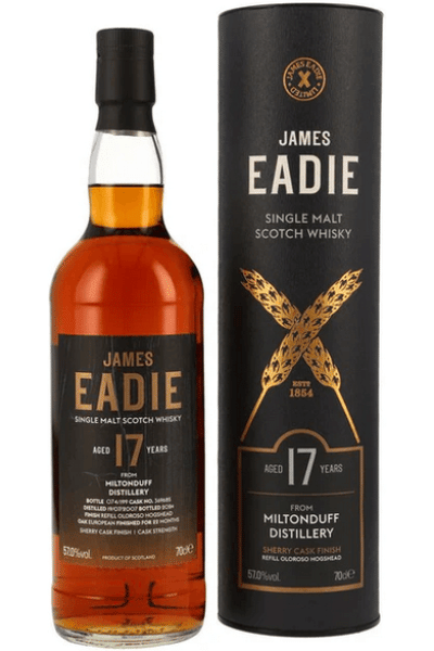 james eadie miltonduff 17 year old whisky 0 70 cl