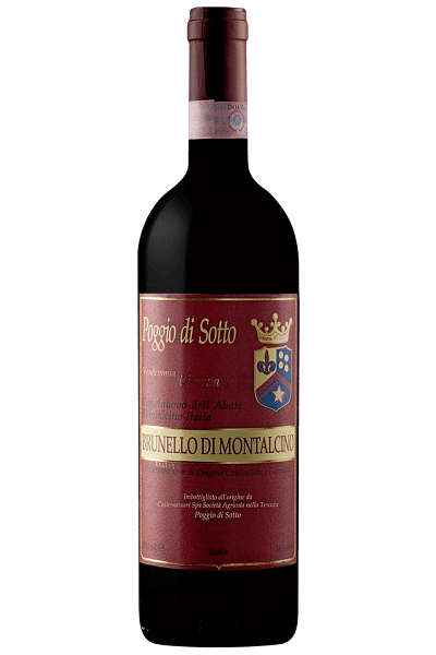 brunello di montalcino riserva poggio di sotto 2019 0 75 lt 