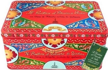 Panettone al Pistacchio di Sicilia Dolce e Gabbana Fiasconaro 600 gr. -  Other - Food | Enoteca Properzio