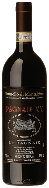 Brunello di Montalcino Le Ragnaie Vigna vecchia 2015 0.75 lt.