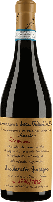 Amarone della Valpolicella Riserva Giuseppe Quintarelli 2015 0.75 lt.