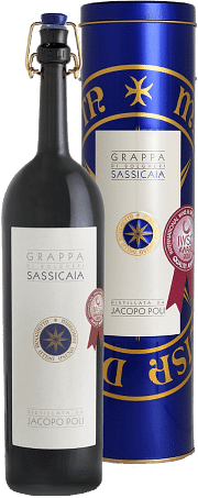 Grappa di Sassicaia Distillerie Poli 0.50 lt.