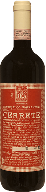 Sagrantino di Montefalco Cerrete Paolo Bea 2015 0.75 lt.