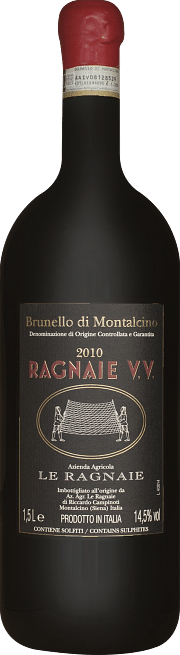 Brunello di Montalcino Le Ragnaie Vigna vecchia 2010 1.5 lt.