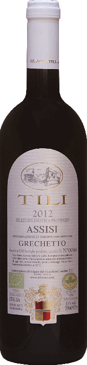Assisi Grechetto Selection Enoteca Properzio Tili 2022 0.75 lt.