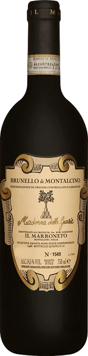 Brunello di Montalcino Il Marroneto Madonna delle Grazie 2015 0.75 lt.