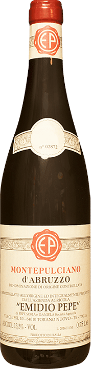 Montepulciano d'Abruzzo Emidio Pepe 2022 0.75 lt.