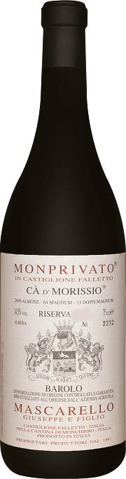 Monprivato Ca' d' Morissio Mascarello e Figlio Riserva 2012 0.75 lt.
