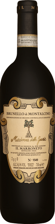 Brunello di Montalcino Il Marroneto Madonna delle Grazie 2010 1.5 lt.