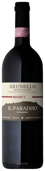 Brunello di Montalcino Il Paradiso di Manfredi 2015 0.75 lt.