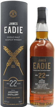 James Eadie Ardmore 22 Year Old Whisky 0.70 cl.