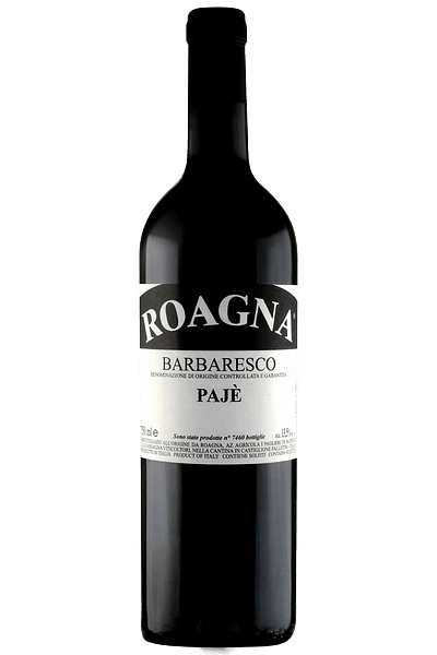 barbaresco paje roagna 2017 0 75 lt 