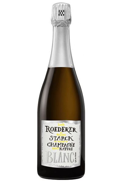 champagne brut nature louis roederer & philippe starck 2015 0 75 lt 