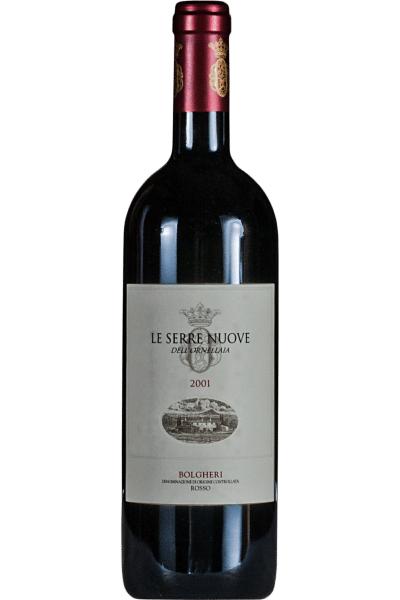 bolgheri rosso le serre nuove tenuta dell’ornellaia 2001 0,75 lt 