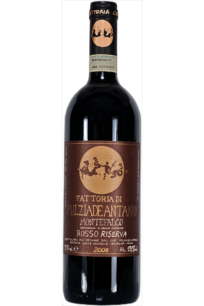 montefalco rosso riserva fattoria milziade antano 2008 0 75 lt 