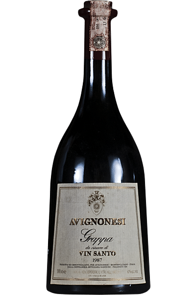 grappa da vinacce di vin santo avignonesi 1987 1 lt 