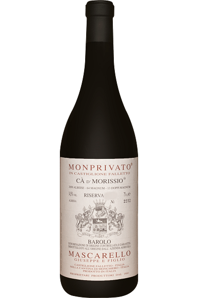 monprivato ca' d' morissio mascarello e figlio riserva 2016 0 75 lt 