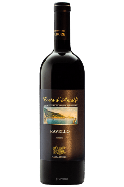 ravello rosso riserva costa d'amalfi marisa cuomo 2016 0 75 lt 