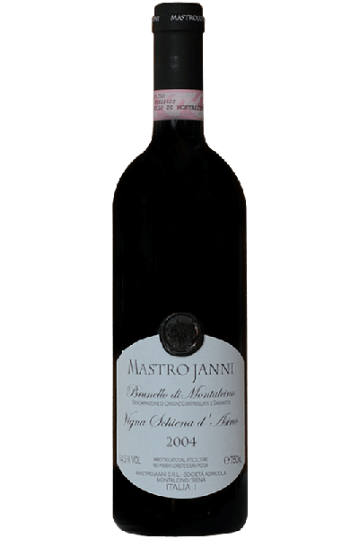 brunello di montalcino vigna schiena d'asino mastrojanni 2004 0 75 lt 