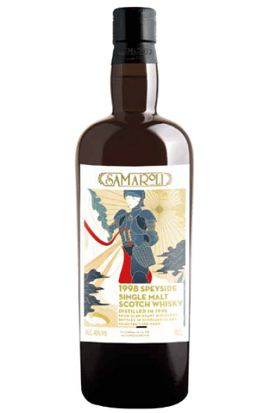 glen grant sherry single malt scoth  whisky samaroli 1998 0 70 lt 