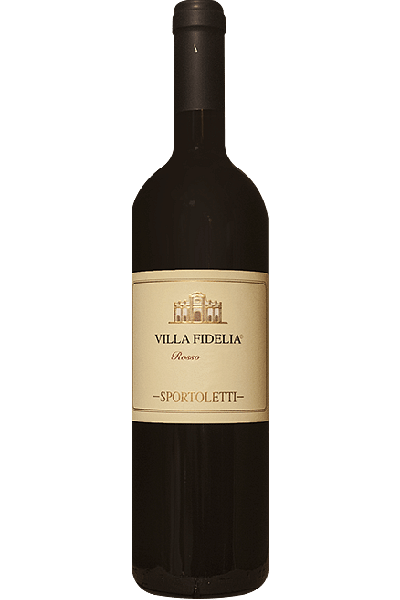 villa fidelia rosso sportoletti 2018 0 75 lt 