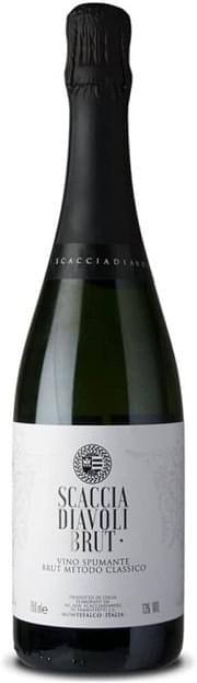 Spumante Brut Metodo Classico Pas Dosè Scacciadiavoli Brut 0.75 lt.