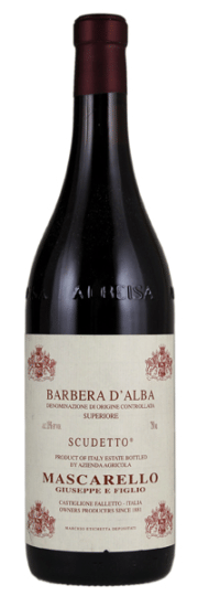 Barbera d'Alba Scudetto Giuseppe Mascarello 2022 0.75 lt.