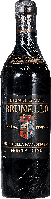 Brunello di Montalcino Biondi Santi Riserva  1957 0.75 lt.