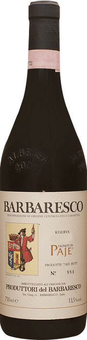 Barbaresco Riserva Paje Produttori del Barbaresco 2017 0.75 lt.