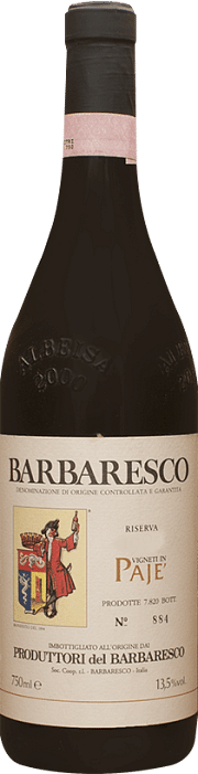 Barbaresco Riserva Paje Produttori del Barbaresco 2020 0.75 lt.