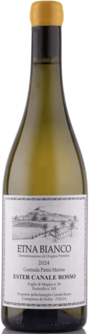 Etna Bianco Pietra marina Ester Canale Rosso 2024 0.75 lt.